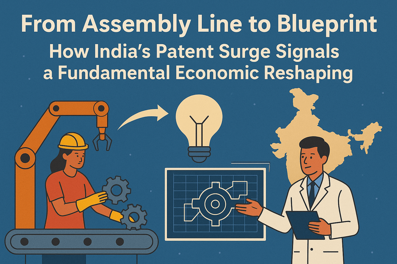 From Assembly Line to Blueprint: How India's Patent Surge Signals a Fundamental Economic Reshaping 