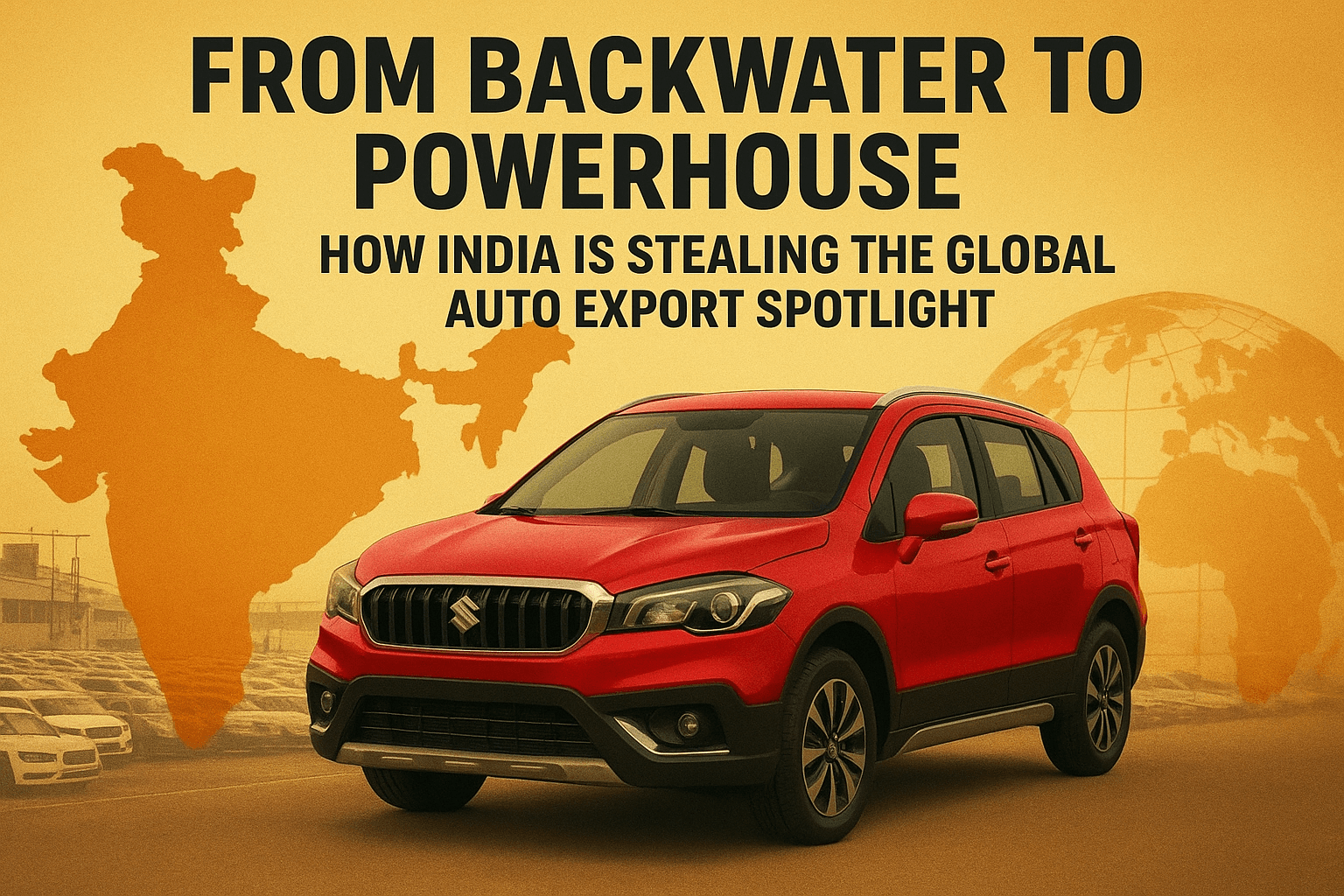 From Backwater to Powerhouse: How India is Stealing the Global Auto Export Spotlight 