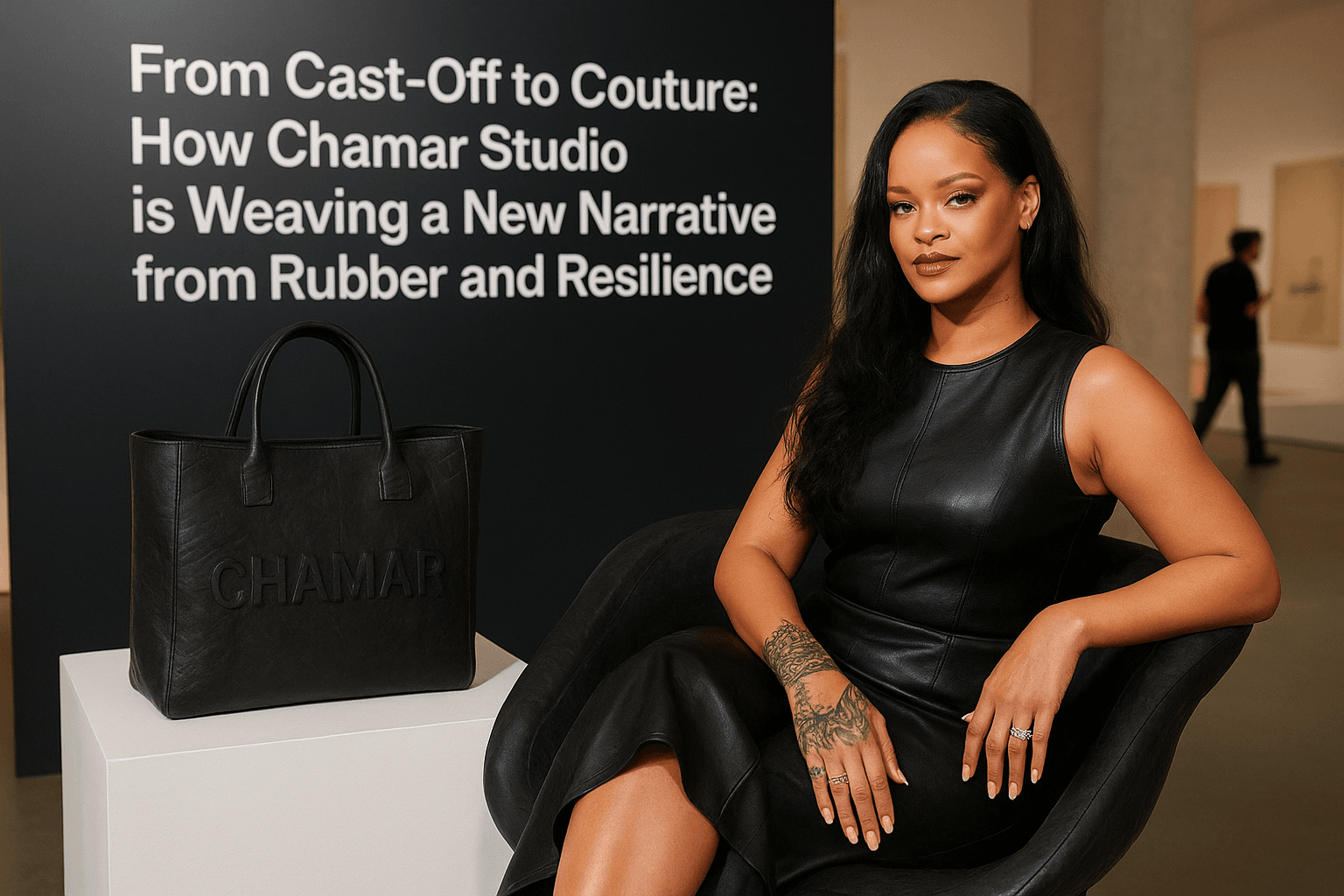 From Cast-Off to Couture: How Chamar Studio is Weaving a New Narrative from Rubber and Resilience 