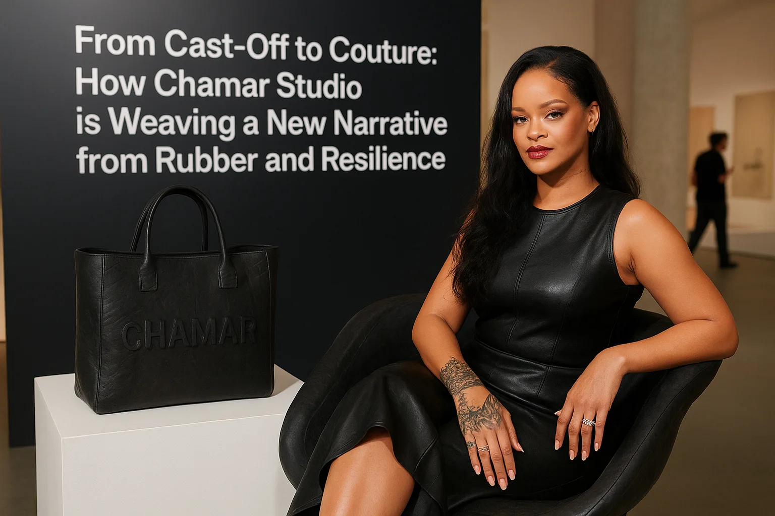From Cast-Off to Couture: How Chamar Studio is Weaving a New Narrative from Rubber and Resilience 