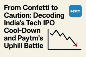 From Confetti to Caution: Decoding India's Tech IPO Cool-Down and Paytm's Uphill Battle 1 From Confetti to Caution: Decoding India's Tech IPO Cool-Down and Paytm's Uphill Battle