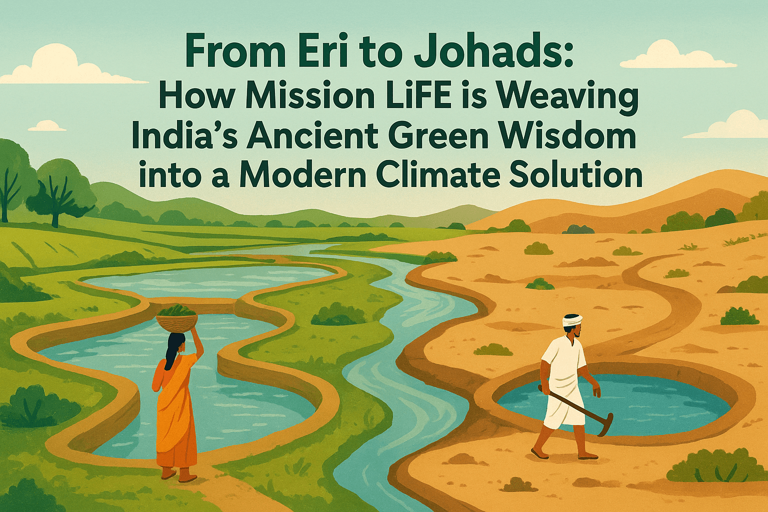 From Eri to Johads: How Mission LiFE is Weaving India's Ancient Green Wisdom into a Modern Climate Solution 