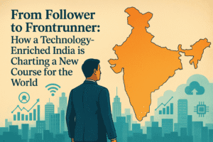 From Follower to Frontrunner: How a Technology-Enriched India is Charting a New Course for the World 1 From Follower to Frontrunner: How a Technology-Enriched India is Charting a New Course for the World