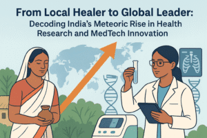 From Local Healer to Global Leader: Decoding India's Meteoric Rise in Health Research and MedTech Innovation 