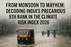 From Monsoon to Mayhem: Decoding India’s Precarious 9th Rank in the Climate Risk Index 2026 
