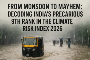 From Monsoon to Mayhem: Decoding India’s Precarious 9th Rank in the Climate Risk Index 2026 