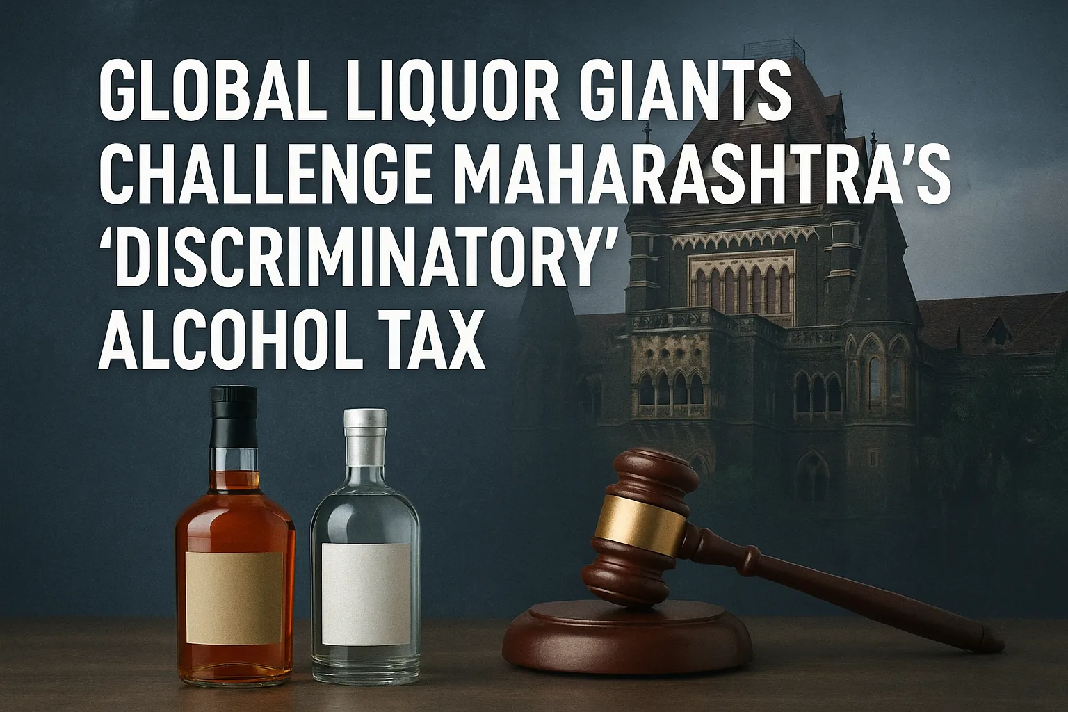 Global Liquor Giants Challenge Maharashtra’s “Discriminatory” Alcohol Tax 