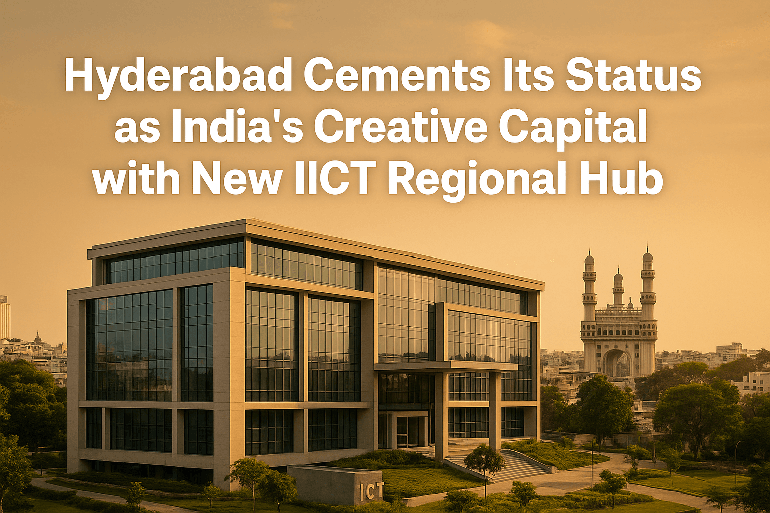 Hyderabad Cements Its Status as India's Creative Capital with New IICT Regional Hub 
