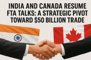 India and Canada Resume FTA Talks: A Strategic Pivot Toward $50 Billion Trade 