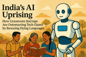 India's AI Uprising: How Grassroots Startups Are Outsmarting Tech Giants by Rescuing Dying Languages 1 India's AI Uprising: How Grassroots Startups Are Outsmarting Tech Giants by Rescuing Dying Languages