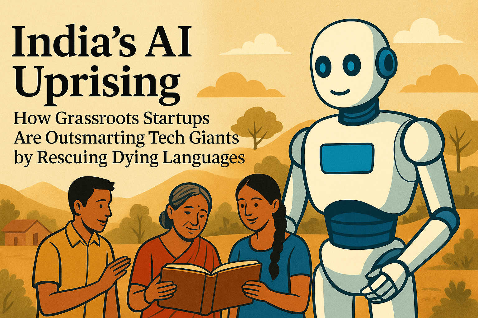 India's AI Uprising: How Grassroots Startups Are Outsmarting Tech Giants by Rescuing Dying Languages 