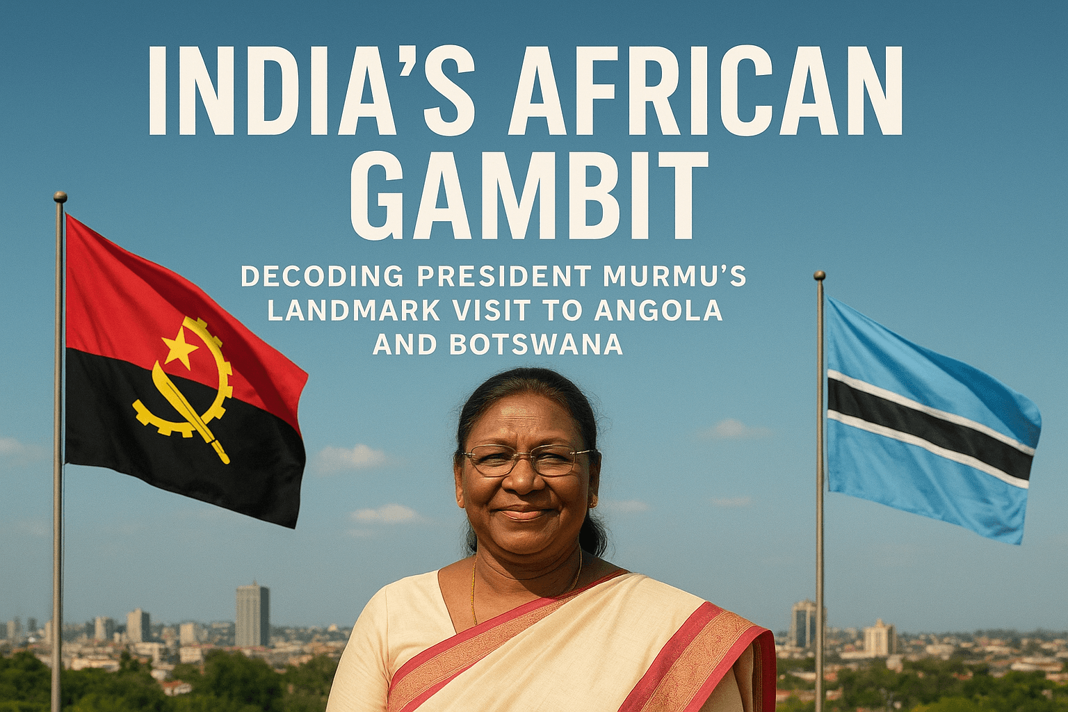 India's African Gambit: Decoding President Murmu's Landmark Visit to Angola and Botswana
