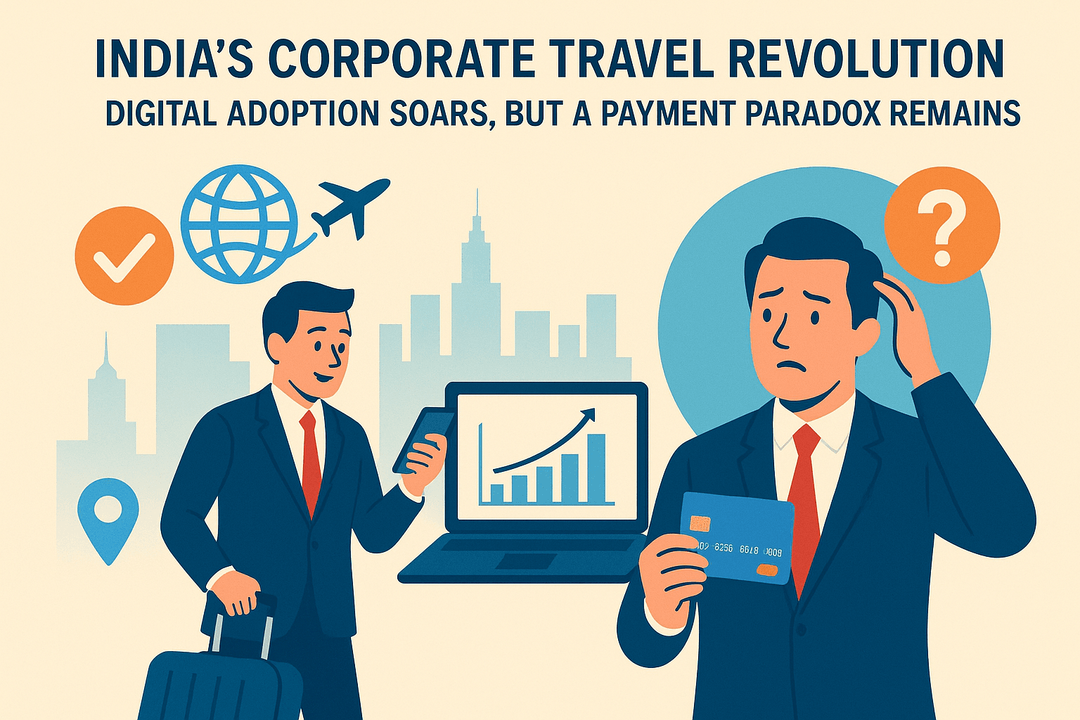 India's Corporate Travel Revolution: Digital Adoption Soars, But a Payment Paradox Remains 