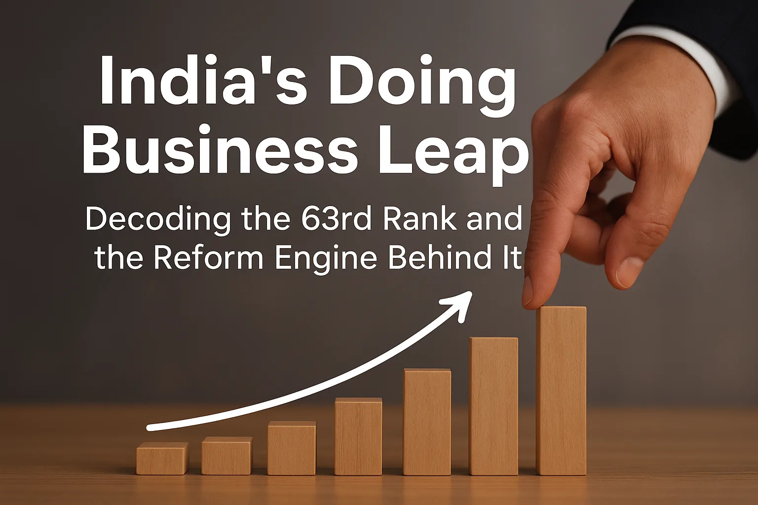 India’s Doing Business Leap: Decoding the 63rd Rank and the Reform Engine Behind It 