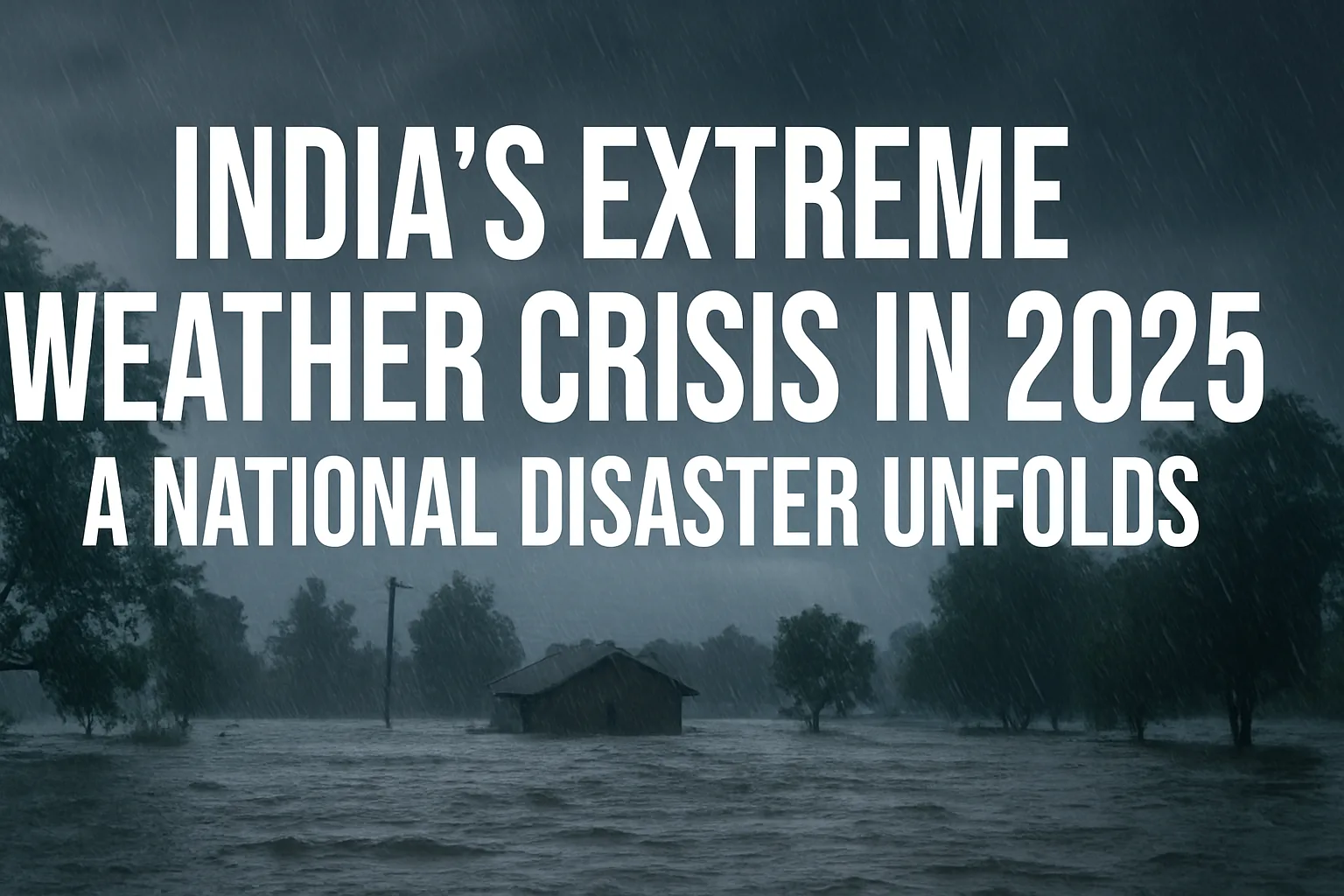 India's Extreme Weather Crisis in 2025: A National Disaster Unfolds 