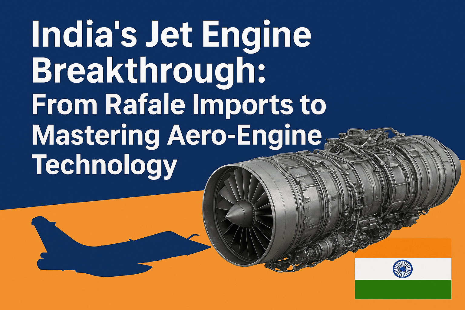 India’s Jet Engine Breakthrough: From Rafale Imports to Mastering Aero-Engine Technology 