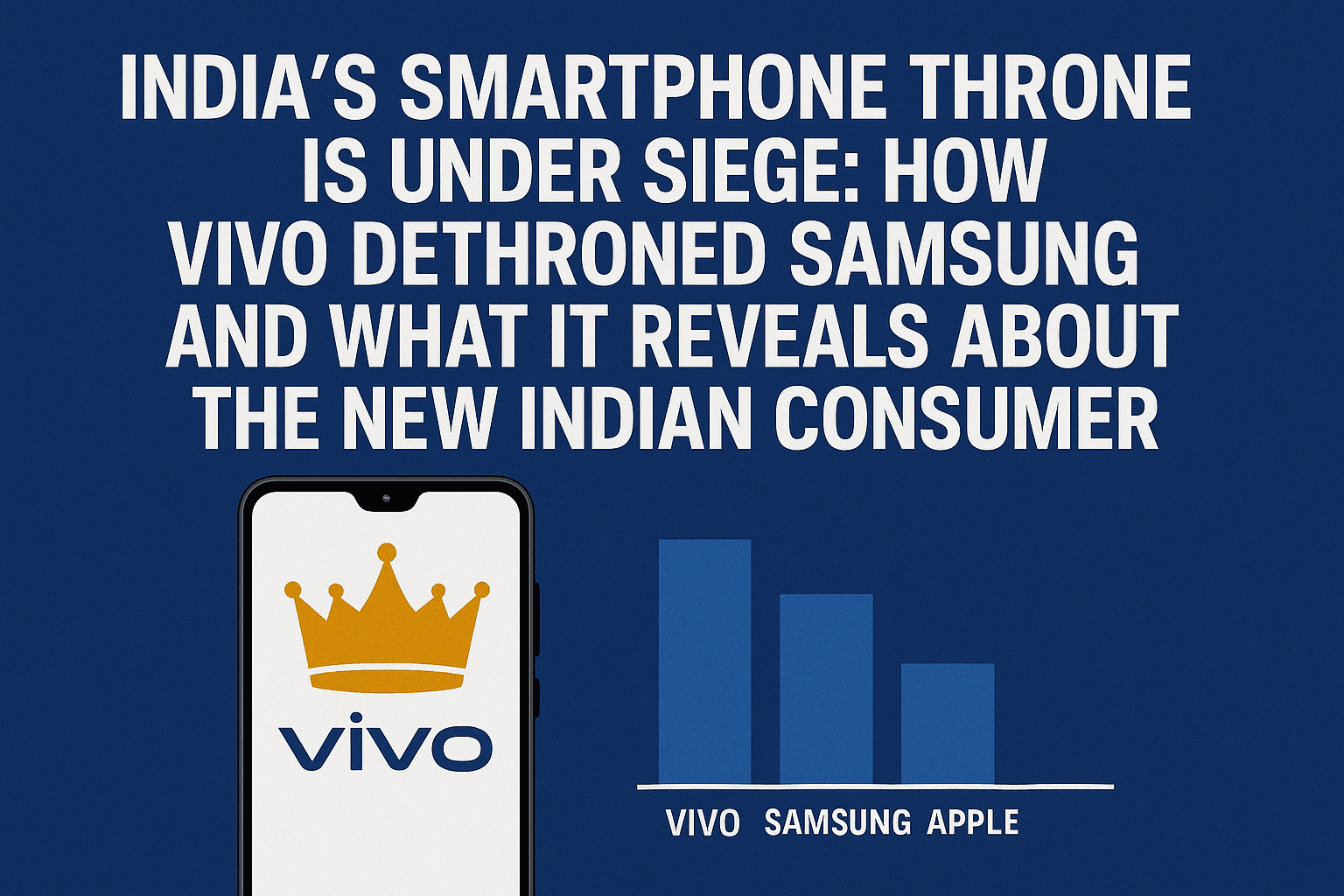 India's Smartphone Throne is Under Siege: How Vivo Dethroned Samsung and What It Reveals About the New Indian Consumer 
