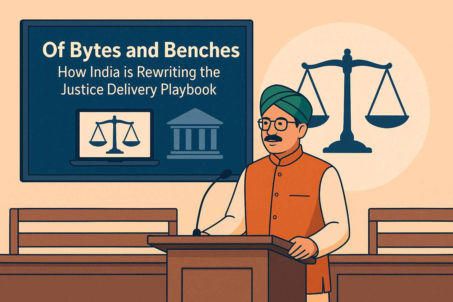 Of Bytes and Benches: How India is Rewriting the Justice Delivery Playbook 