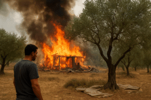 Of Olives and Arson: How Settler Violence Chokes Hope in the West Bank's Harvest Season 