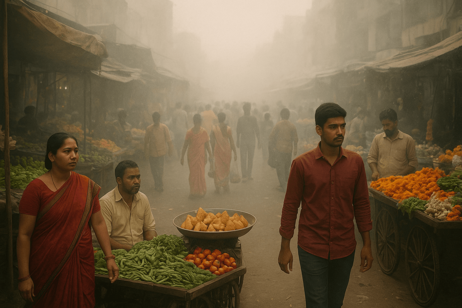 Of Scent and Suspended Danger: The Invisible Plastic Fog in India's Markets and Our Lungs 