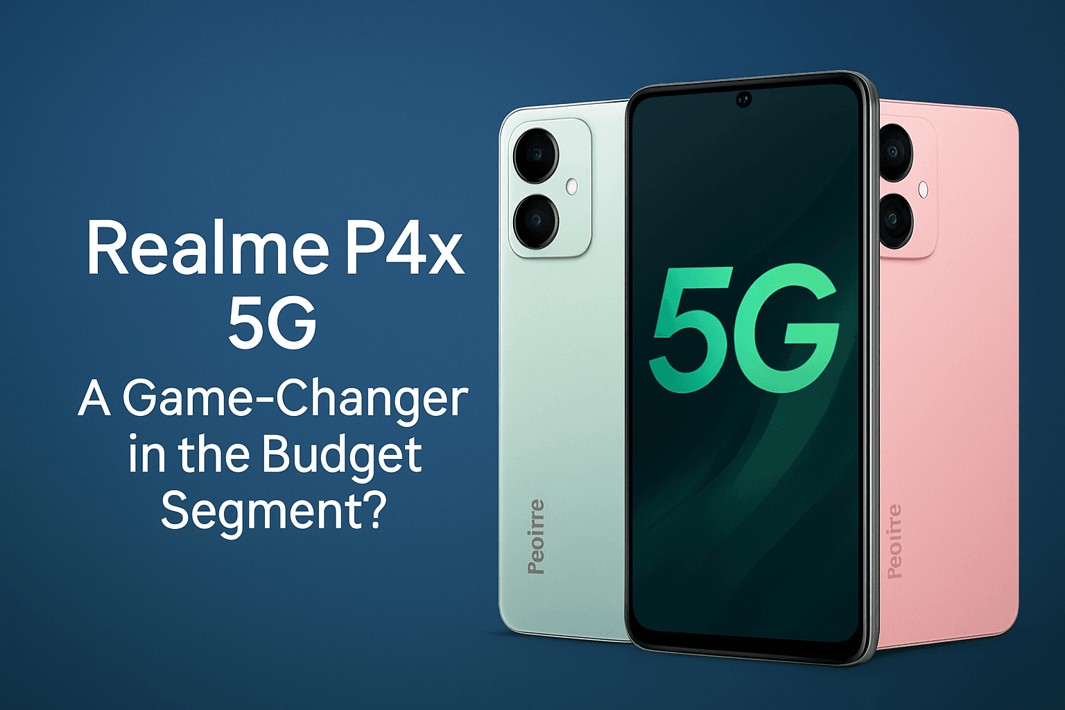 Realme P4x 5G: A Game-Changer in the Budget Segment? 