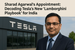 Sharad Agarwal's Appointment: Decoding Tesla's New "Lamborghini Playbook" for India 