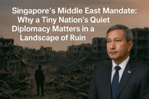 Singapore's Middle East Mandate: Why a Tiny Nation's Quiet Diplomacy Matters in a Landscape of Ruin 