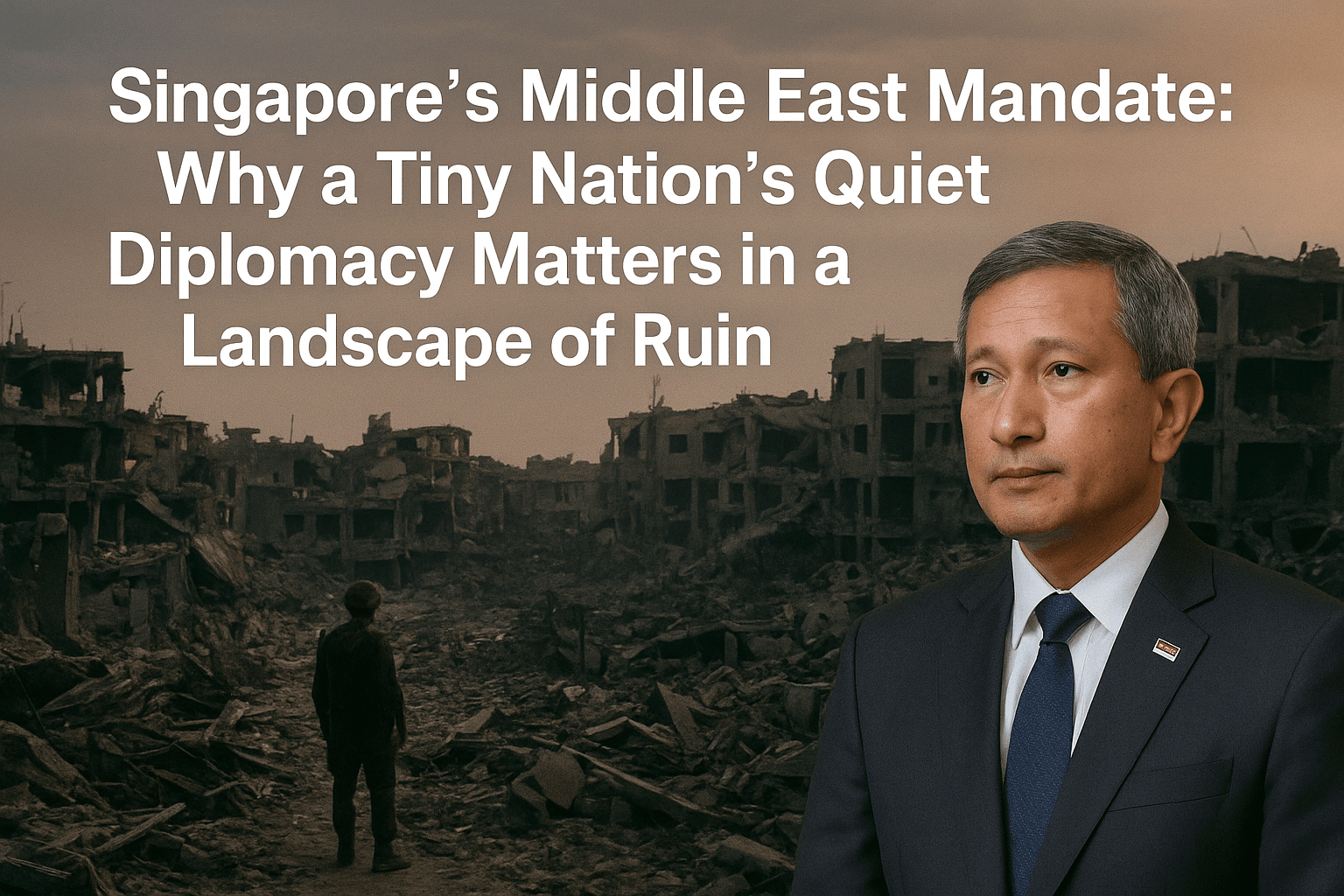 Singapore's Middle East Mandate: Why a Tiny Nation's Quiet Diplomacy Matters in a Landscape of Ruin 