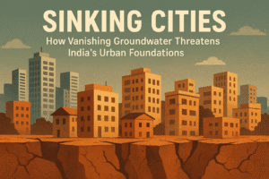Sinking Cities: How Vanishing Groundwater Threatens India's Urban Foundations 