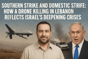 Southern Strike and Domestic Strife: How a Drone Killing in Lebanon Reflects Israel's Deepening Crises 1 Southern Strike and Domestic Strife: How a Drone Killing in Lebanon Reflects Israel's Deepening Crises