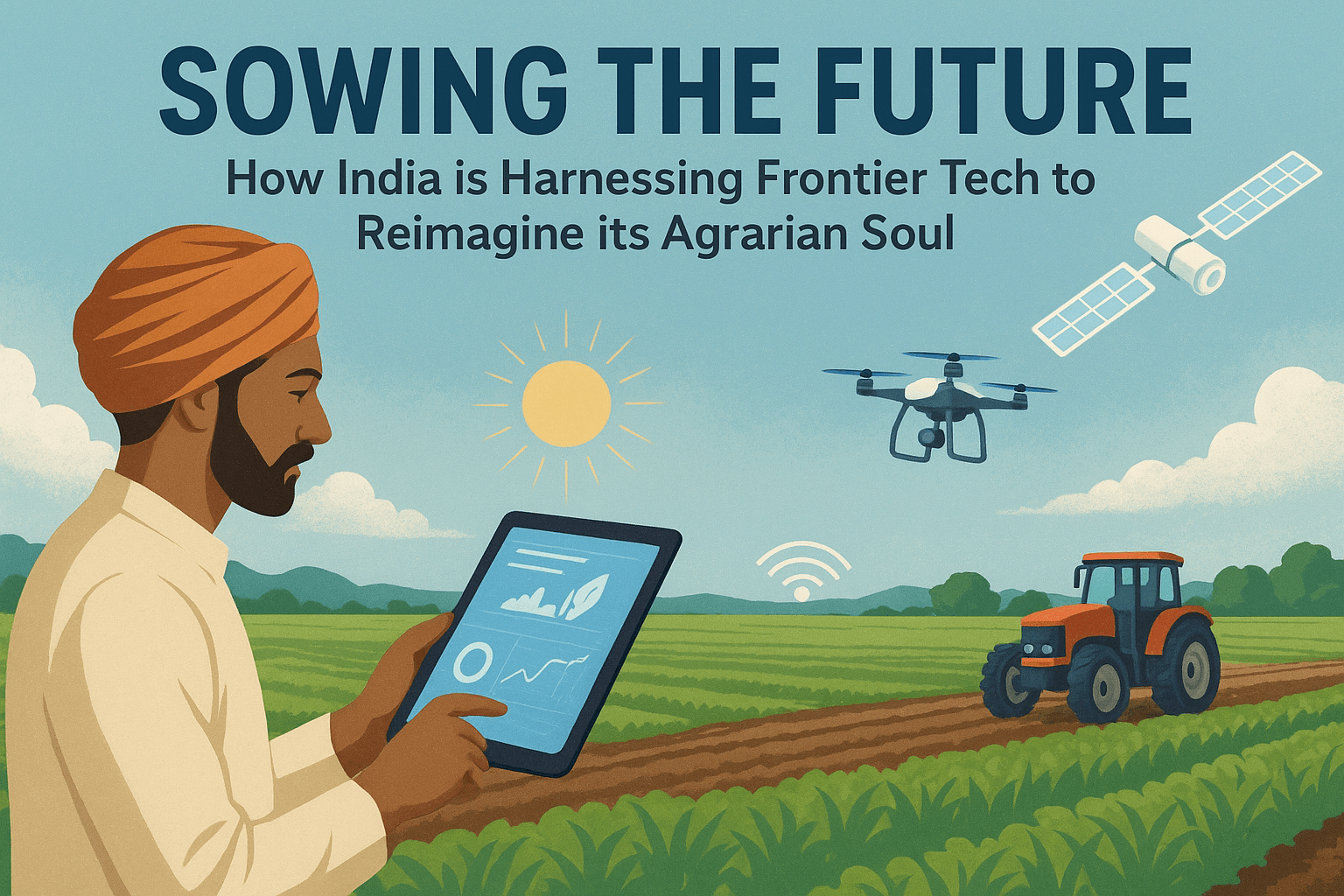 Sowing the Future: How India is Harnessing Frontier Tech to Reimagine its Agrarian Soul 