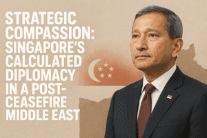 Strategic Compassion: Singapore’s Calculated Diplomacy in a Post-Ceasefire Middle East 