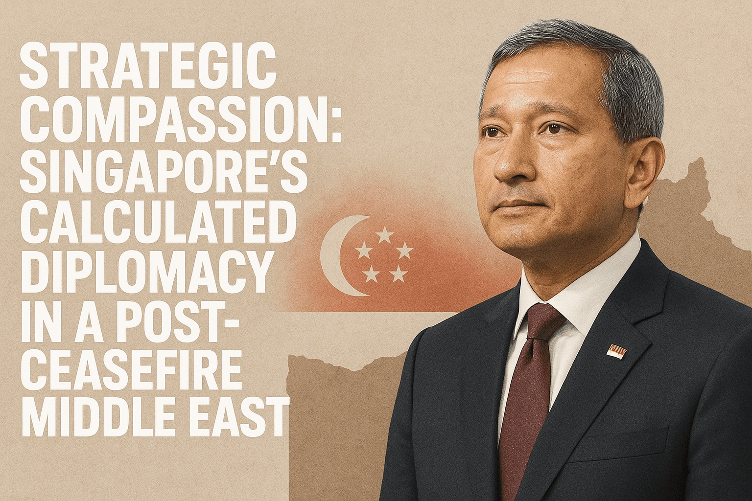 Strategic Compassion: Singapore’s Calculated Diplomacy in a Post-Ceasefire Middle East 
