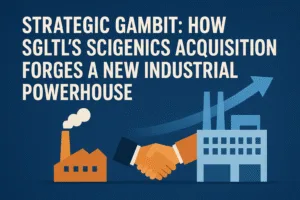Strategic Gambit: How SGLTL's Scigenics Acquisition Forges a New Industrial Powerhouse 1 Strategic Gambit: How SGLTL's Scigenics Acquisition Forges a New Industrial Powerhouse