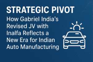 Strategic Pivot: How Gabriel India's Revised JV with Inalfa Reflects a New Era for Indian Auto Manufacturing 