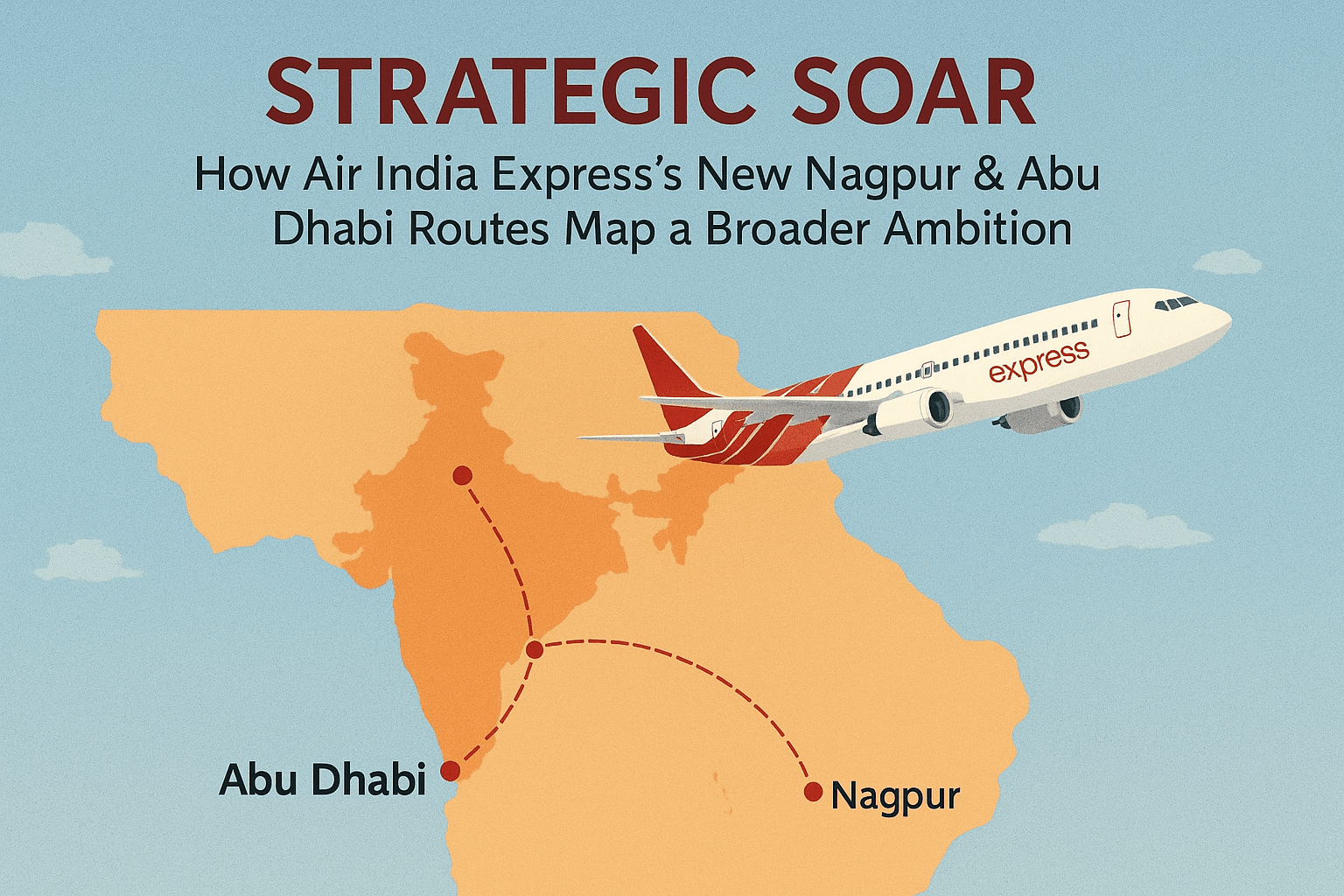 Strategic Soar: How Air India Express’s New Nagpur & Abu Dhabi Routes Map a Broader Ambition 