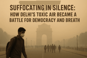 Suffocating in Silence: How Delhi's Toxic Air Became a Battle for Democracy and Breath 