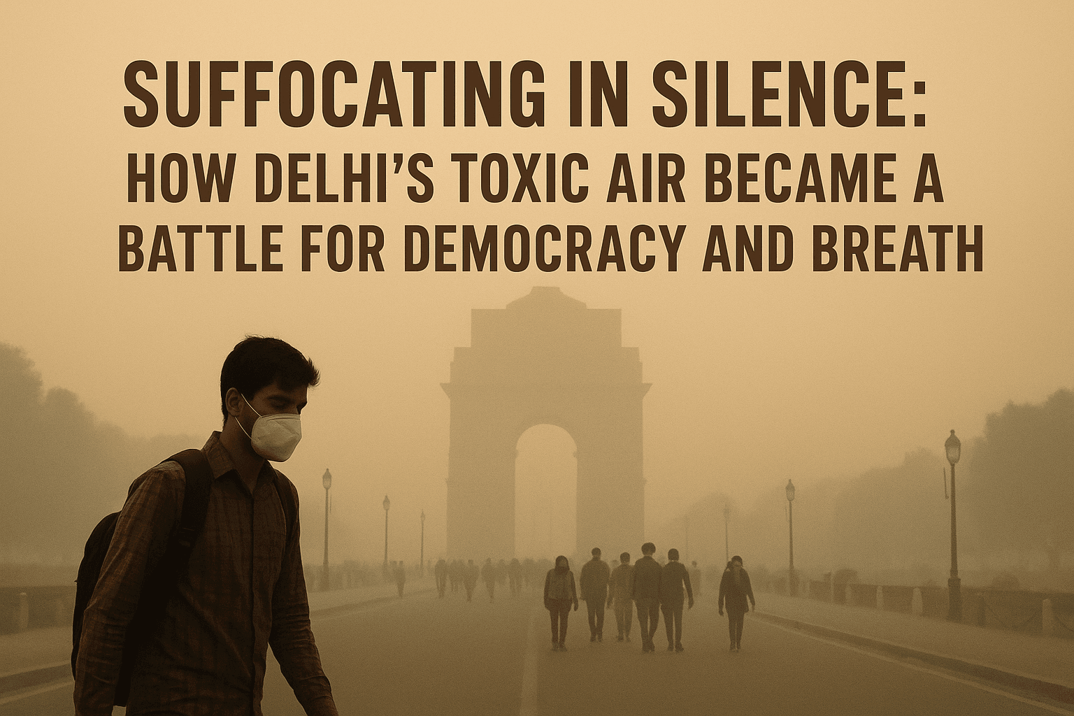 Suffocating in Silence: How Delhi's Toxic Air Became a Battle for Democracy and Breath 