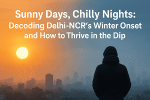 Sunny Days, Chilly Nights: Decoding Delhi-NCR's Winter Onset and How to Thrive in the Dip 1 Sunny Days, Chilly Nights: Decoding Delhi-NCR's Winter Onset and How to Thrive in the Dip