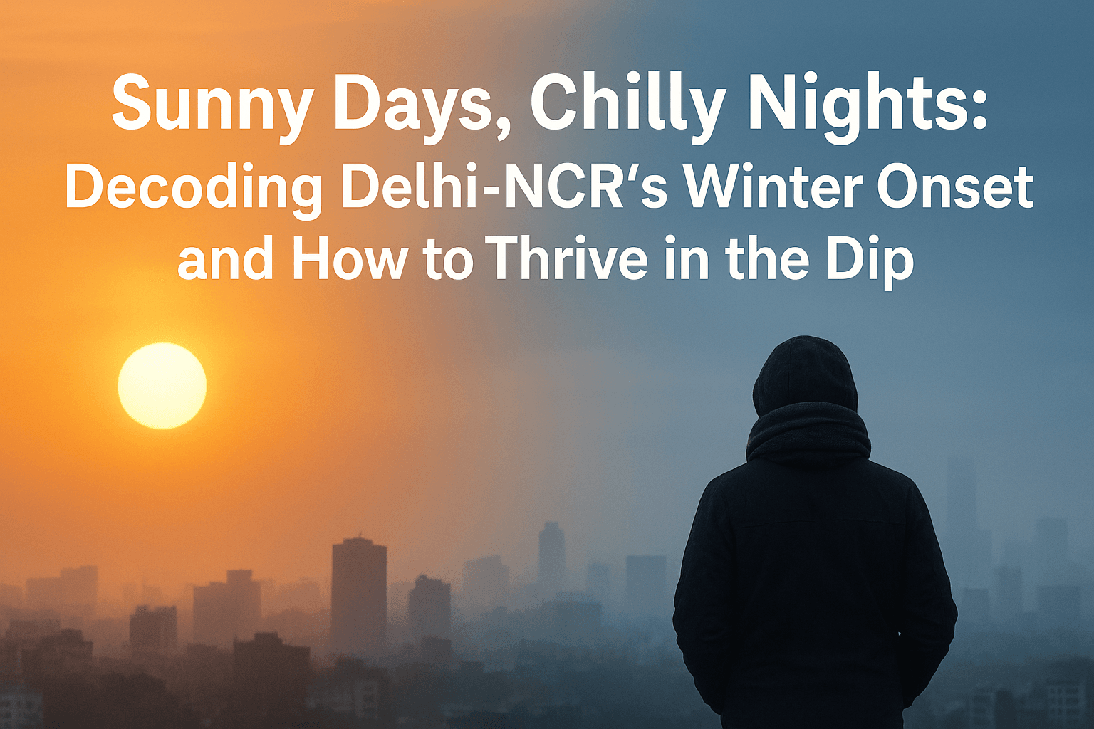 Sunny Days, Chilly Nights: Decoding Delhi-NCR's Winter Onset and How to Thrive in the Dip 