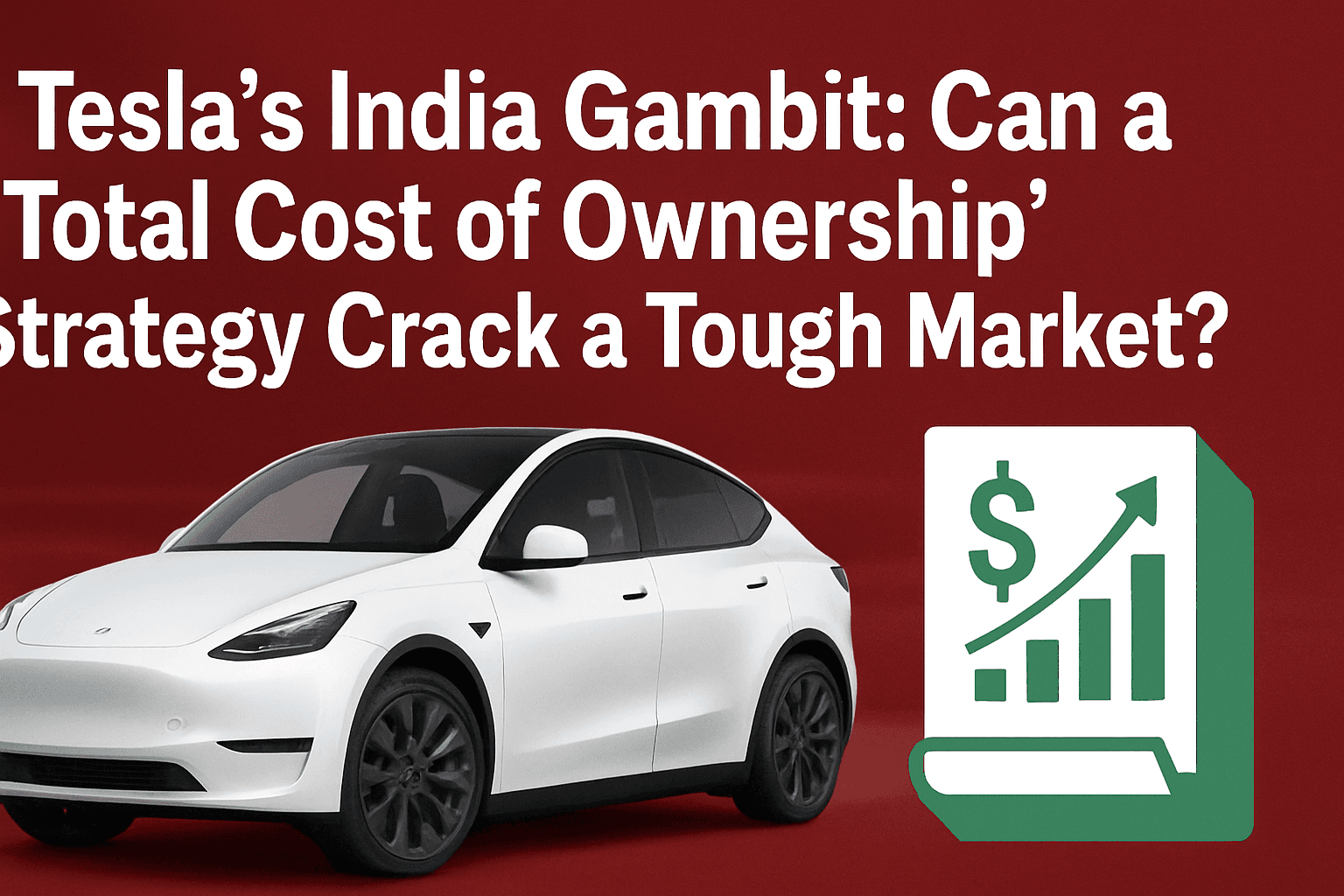 Tesla's India Gambit: Can a "Total Cost of Ownership" Strategy Crack a Tough Market? 