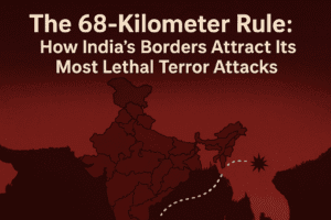 The 68-Kilometer Rule: How India's Borders Attract Its Most Lethal Terror Attacks 