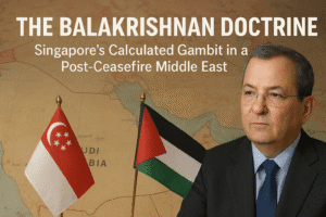 The Balakrishnan Doctrine: Singapore’s Calculated Gambit in a Post-Ceasefire Middle East 