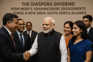 The Diaspora Dividend: How Modi's Johannesburg Engagements Forge a New India-South Africa Alliance 