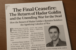 The Final Ceasefire: The Return of Hadar Goldin and the Unending War for the Dead 