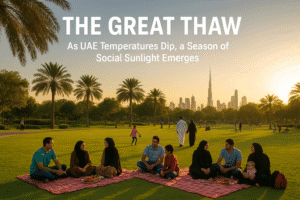 The Great Thaw: As UAE Temperatures Dip, a Season of Social Sunlight Emerges 1 The Great Thaw: As UAE Temperatures Dip, a Season of Social Sunlight Emerges
