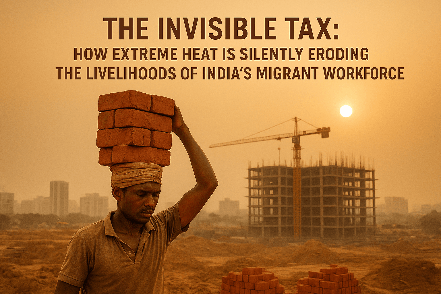 The Invisible Tax: How Extreme Heat is Silently Eroding the Livelihoods of India’s Migrant Workforce 
