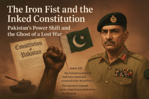 The Iron Fist and the Inked Constitution: Pakistan’s Power Shift and the Ghost of a Lost War 1 The Iron Fist and the Inked Constitution: Pakistan’s Power Shift and the Ghost of a Lost War