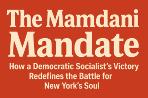 The Mamdani Mandate: How a Democratic Socialist’s Victory Redefines the Battle for New York’s Soul 1 The Mamdani Mandate: How a Democratic Socialist’s Victory Redefines the Battle for New York’s Soul