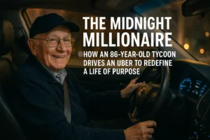 The Midnight Millionaire: How an 86-Year-Old Tycoon Drives an Uber to Redefine a Life of Purpose 1 The Midnight Millionaire: How an 86-Year-Old Tycoon Drives an Uber to Redefine a Life of Purpose